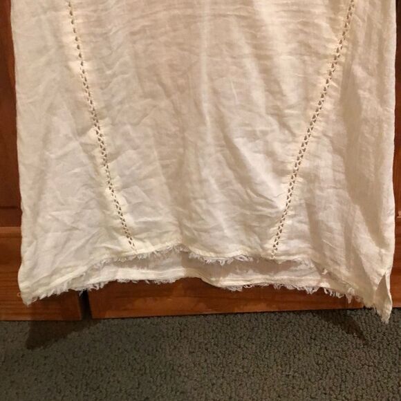 Super Pretty Small Ellison s/sb shirt-ivory - Picture 5 of 5